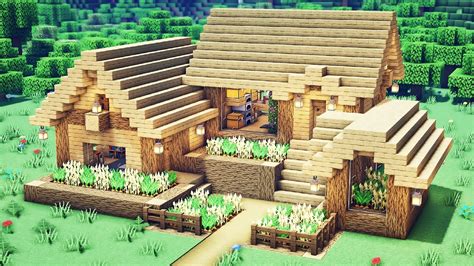 minecraft oak house